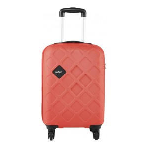 Safari Mosaic Cabin Luggage - 22 inch  (Red)