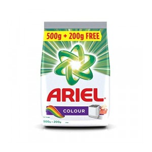 Ariel Colour Detergent Washing Powder - 500 g with Detergent Washing Powder - 200 g