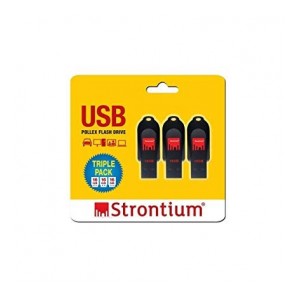 Strontium 16GB USB Pollex-Pack of 3
