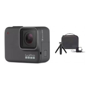 GoPro Hero7 (Travel Kit) Sports and Action Camera  (Silver, 10 MP)