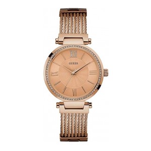 GUESS Analog Rose Gold Dial Women's Watch - W0638L4
