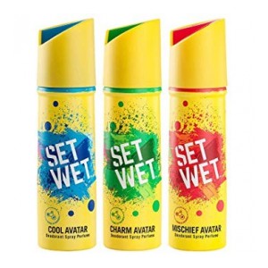 Set Wet Deodorant ,Pack of 3