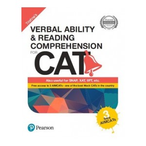 Verbal Ability and Reading Comprehension for CAT by Pearson AIMCATs)  (English, Paperback, Trishna Knowledge Systems)