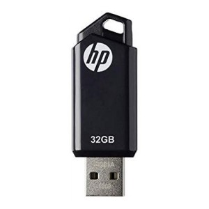 HP v150w 32 GB USB 2.0 Flash Drive (Black)