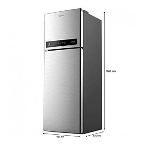 Whirlpool 340 L 4 Star Inverter Frost-Free Double-Door Refrigerator (IF INV CNV 355 ELT (4S), German Steel)