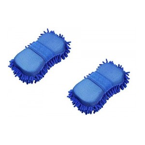 DFS Multipurpose Super Absorbant Microfibre Wet and Dry Cleaning Sponge Duster (2 Pcs)