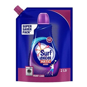 Surf Excel Matic Liquid Detergent - 2 Litre Pouch (Front Load)