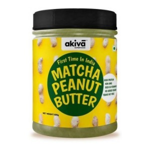 Akiva Superfoods Matcha Peanut Butter 500 g
