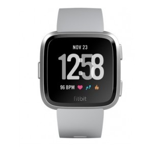 Fitbit Versa Smartwatch  (Grey Strap Regular)