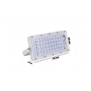 A  & Y Superio Series 50W Ultra Thin Slim IP65 Waterproof LED Flood Outdoor (Cool Day Light White)