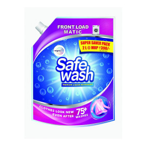 Safewash Matic Liquid Detergent Front Load 2L