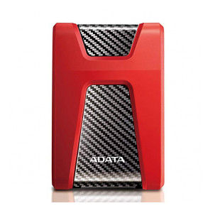 ADATA HD650 2TB External Hard Drive (Red)