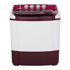 AmazonBasics 7.5 kg Semi-Automatic Top Load Washing machine (Burgundy)
