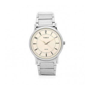 Timex Analog White Dial Men's Watch-TW00ZR195
