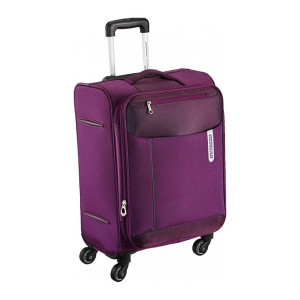 American Tourister Portugal Polyester 57 cms Plum Soft Sided Carry-On (AMT Portugal SP 57CM Plum)