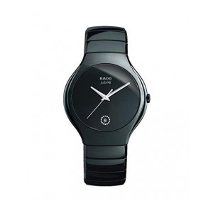 Rado Stainless Steel Analogue Black Dial Men's Watch - Luxury Jubile