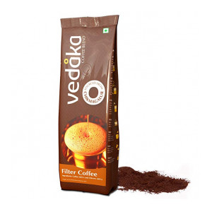 Amazon Brand - Vedaka Filter Coffee, Coffee: 60%, Chicory: 40%, 500g