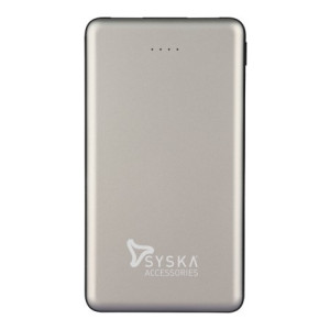 Syska 10000 mAh Power Bank  (Silver, Lithium Polymer)