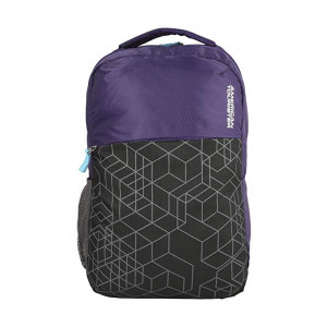 American Tourister Hoodie 02 Purple/Black Unisex Backpack