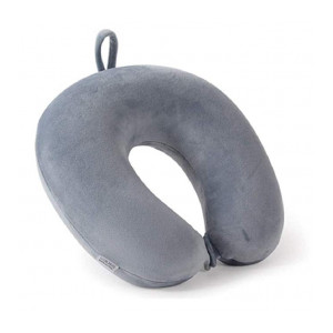 Neck Pillow for Flight Travel (Grey) - Neck Pillow Sleeping Travel