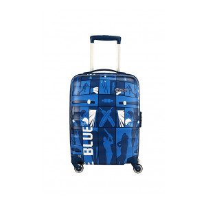 American Tourister Play4blue Polycarbonate 69 cms Blue Hardsided Check-in Luggage (FR4 (0) 01 002)