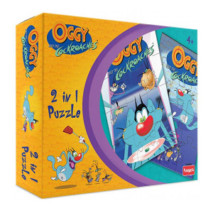 Funskool Oggy 2 in 1 Puzzle