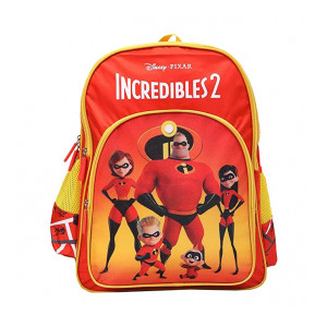 Incredibles 14 Ltrs Red School Backpack (MBE-WDP1376)