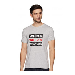 Giordano Men's Solid Regular fit T-Shirt