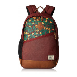 Gear 30 Ltrs Maroon and Brown Casual Backpack (BKPFOREST2302)