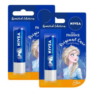 NIVEA Lip Balm, Disney Limited Edition Original Care, 4.8g (Pack of 2) Original  (Pack of: 2, 9.6 g)