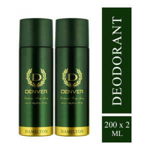 40% Off On Denver Deodorant Spray (400 ml, Pack of 2)