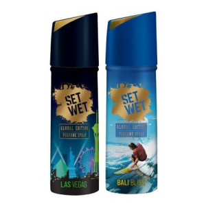Set Wet Perfume Body Spray - For Men at 50% off