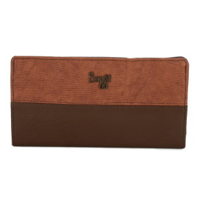 Women Casual Brown Artificial Leather Wallet  (6 Card Slots)