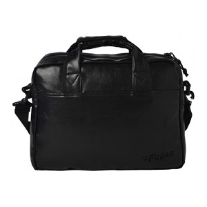 F Gear Aristo Black Laptop Bag