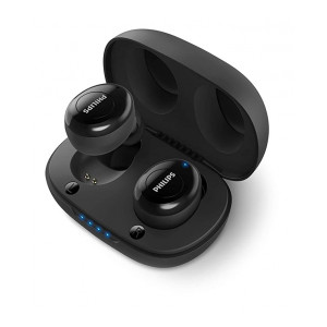 Philips UpBeat TAUT102BK True Wireless (TWS) Bluetooth Earbuds with 12 Hrs Playtime (3 9), Voice Assistant (Black)