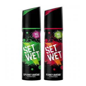 Set Wet Perfume, 120ml (Spunky and Funky Avatar, Pack of 2)