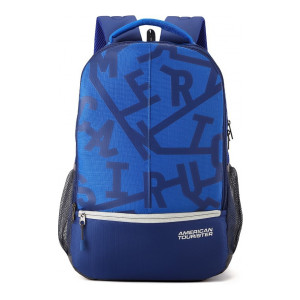 American Tourister : Fizz Sch Bag 32.5 L Backpack  (White, Blue)