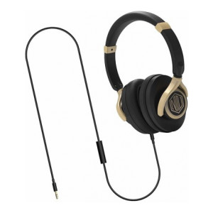 Pre Book Deal : Nu Republic Starboy W Wired Headset  (Gold, Black, Wired over the head)