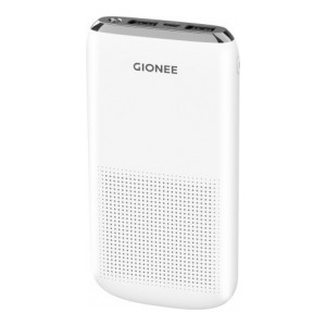 Gionee 10000 mAh Power Bank (Fast Charging, 12 W)  (White, Lithium Polymer)