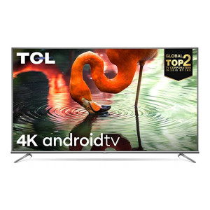 TCL 138.78 cm (55 inches) AI 4K UHD Certified Android Smart LED TV 55P8E Elite (Black) (2019 Model)
