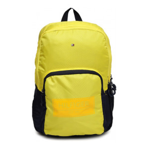 Tommy Hilfiger : Unisex Self-Design Backpack 30 L Backpack  (Yellow)