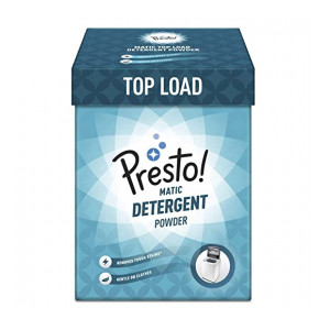 Amazon Brand - Presto! Matic Top Load Detergent Powder - 2 kg (Pantry)
