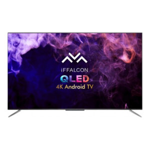 iFFALCON by TCL 163.8cm (65 inch) Ultra HD (4K) QLED Smart Android TV with HandsFree Voice Search  (65H71)