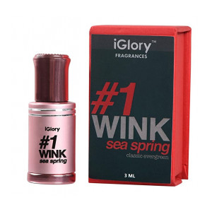 iGlory Roll On Fragrances Elegant Long Lasting"WINK" Perfume for Men - 3 ML