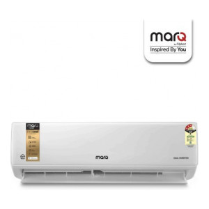 MarQ by Flipkart 1.5 Ton 3 Star Split Dual Inverter AC with Wi-fi Connect - White  (FKAC153SIASMART_SPS, Copper Condenser)