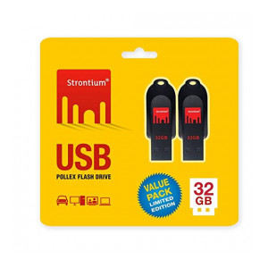 Strontium 32GB USB Pollex-Pack of 2