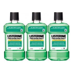 Listerine Mouthwash Combo - Fresh Burst  (750 ml)
