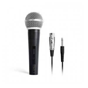 Maono AU-WDM01 Professional Dynamic Cardioid Vocal Wired Microphone with XLR Cable (Black)