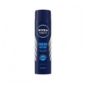 NIVEA MEN Fresh Active Deodorant, 150ml (Pantry)