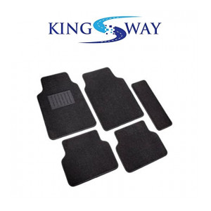 Kingsway Black Carpet Mats for Skoda Yeti (Set of 5)